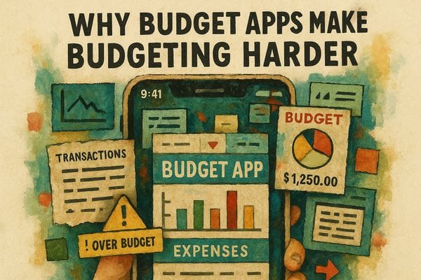 Why Budget Apps Make Budgeting Harder